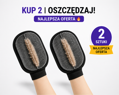Rękawica do usuwania sierści zwierząt – czyść ubrania, kanapę i dywan w kilka sekund